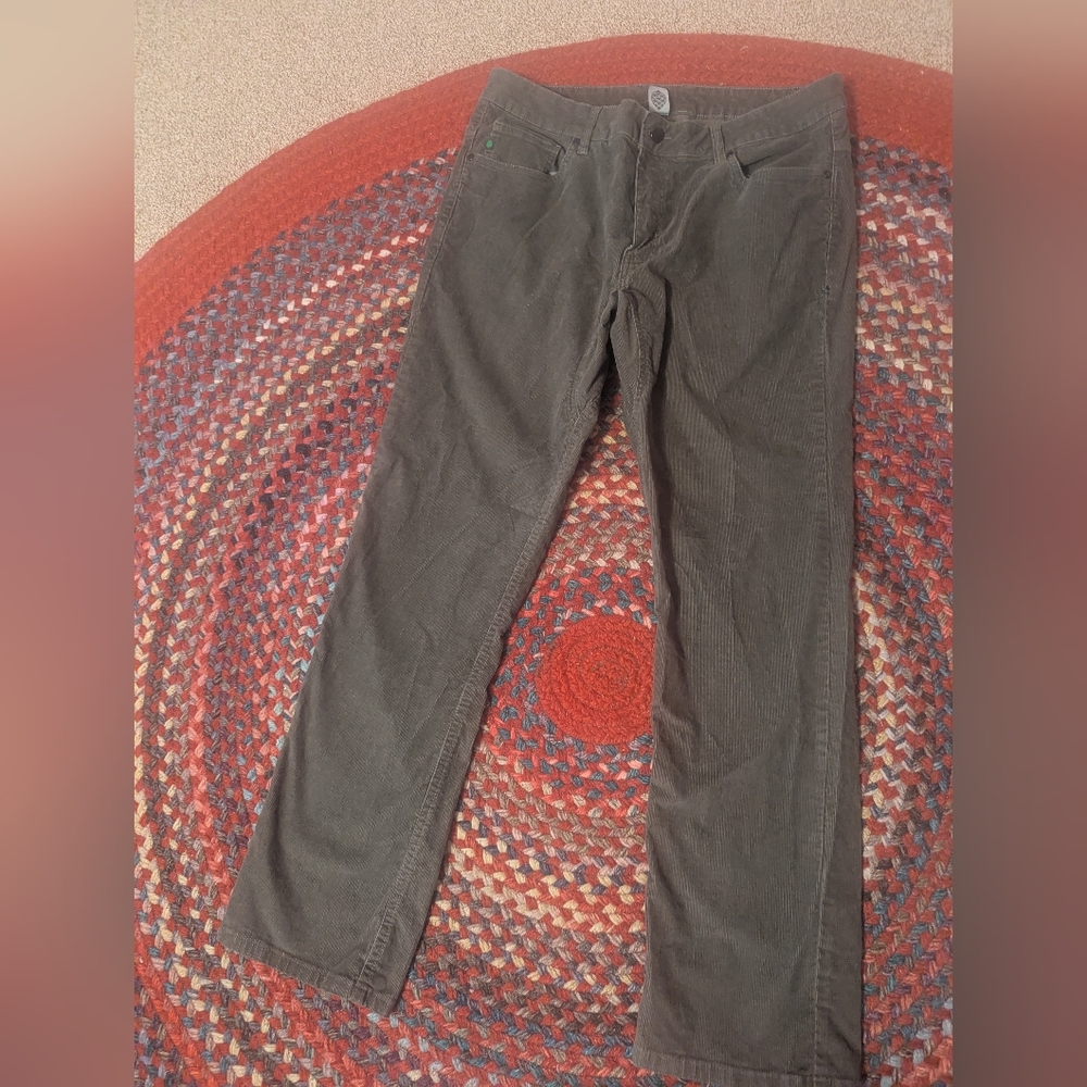 Stio Olive Corduroy Pants 36x32